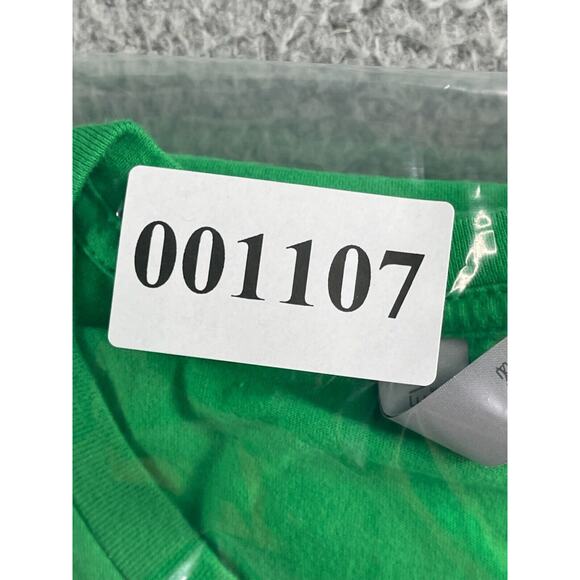 National Lampoons Christmas Vacation Shirt Mens Large Green Why Is Carpet Wet - Picture 11 of 11